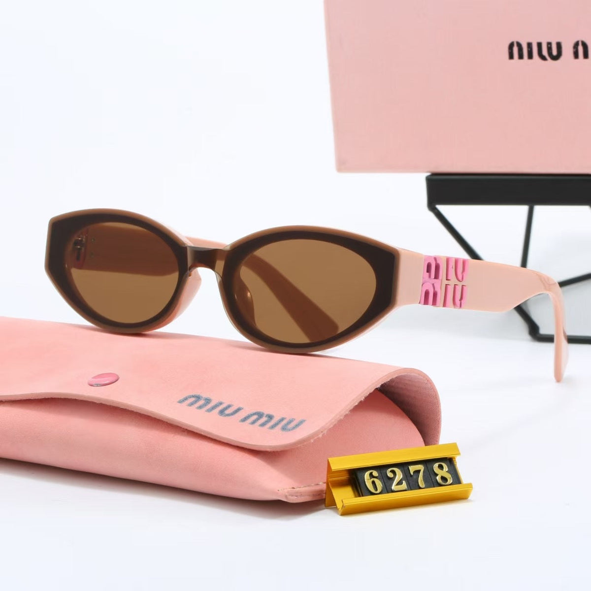 Women's Oval Cat Eye Polarized Sunglasses