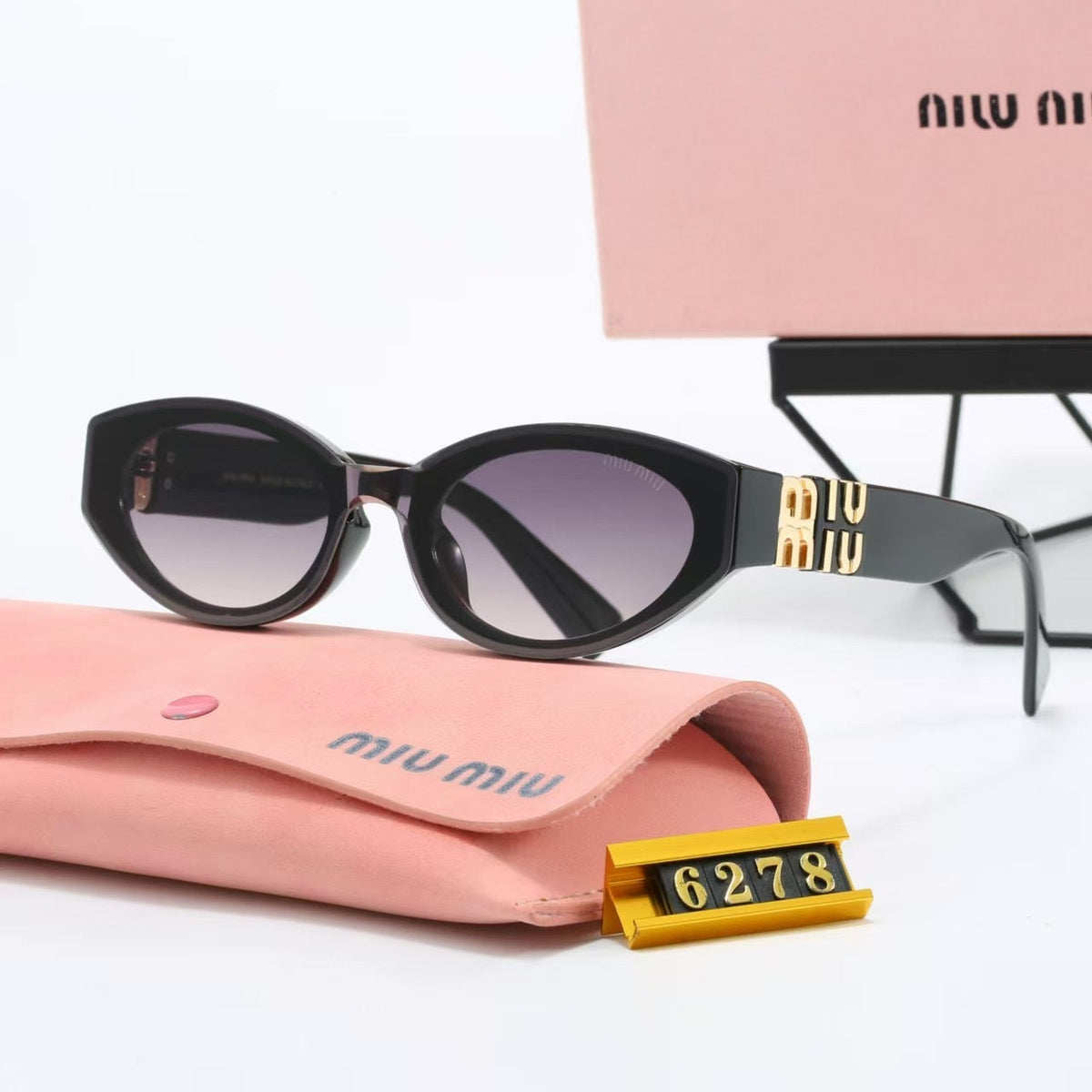 Women's Oval Cat Eye Polarized Sunglasses