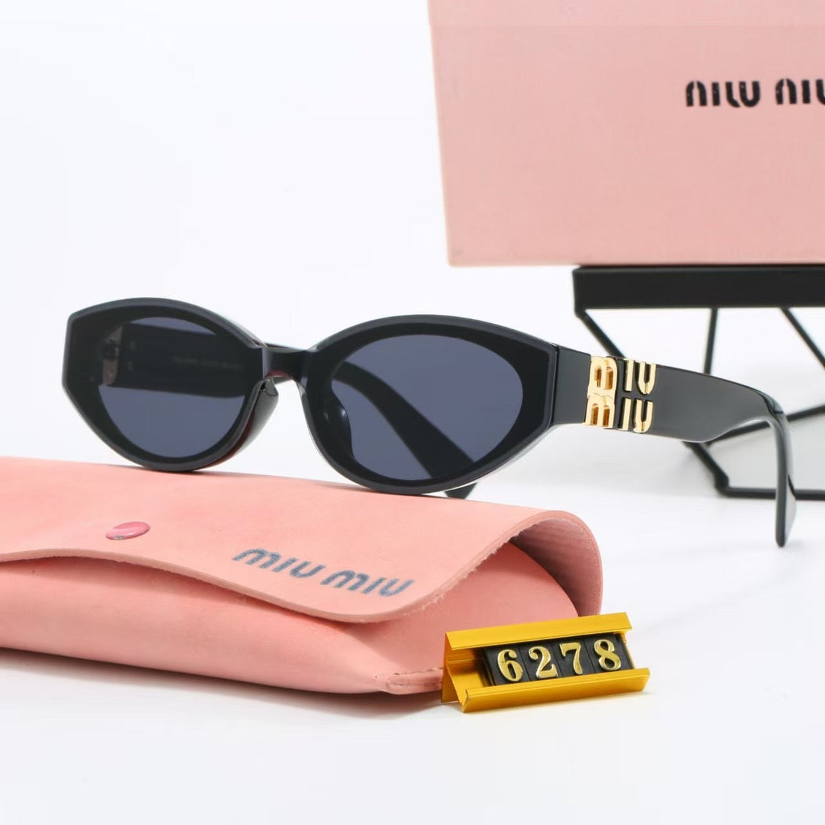 Women's Oval Cat Eye Polarized Sunglasses