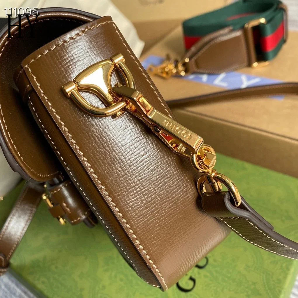 GC Horsebit Shoulder Bag
