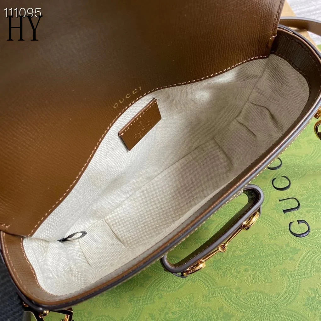 GC Horsebit Shoulder Bag