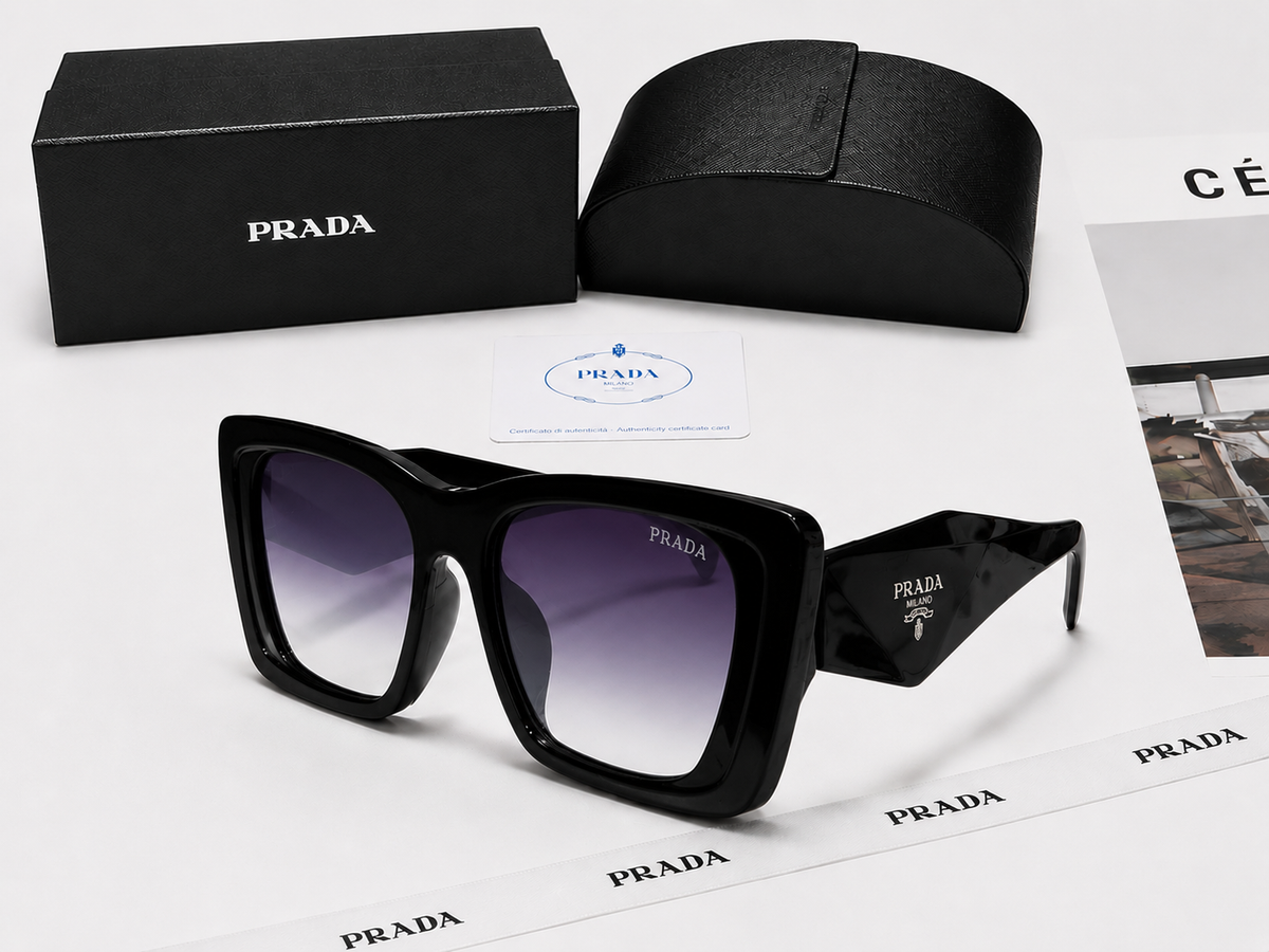 Oversized Square Frame Sunglasses