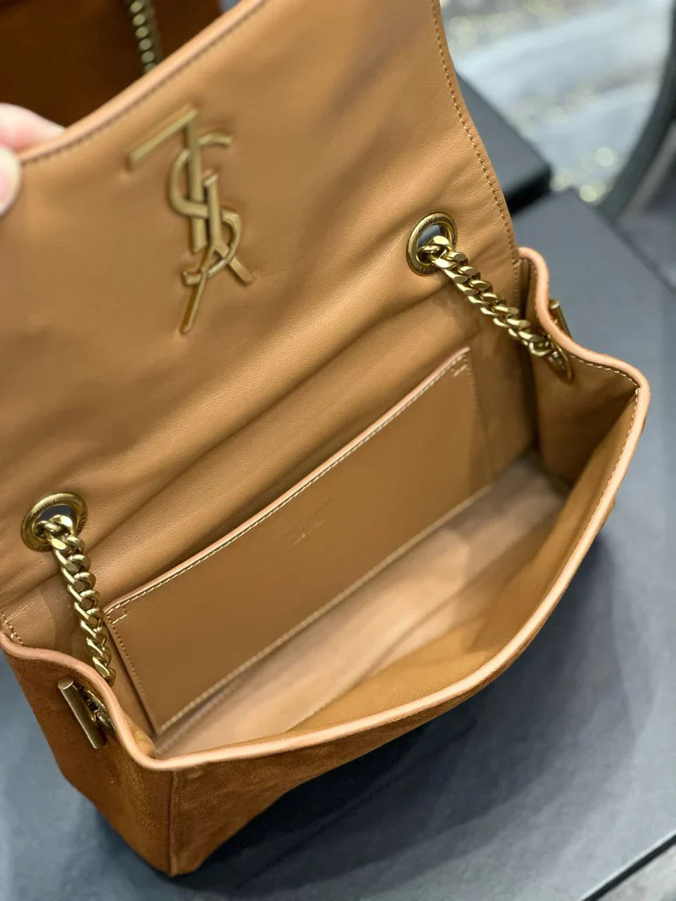 SL YSL Kate Suede