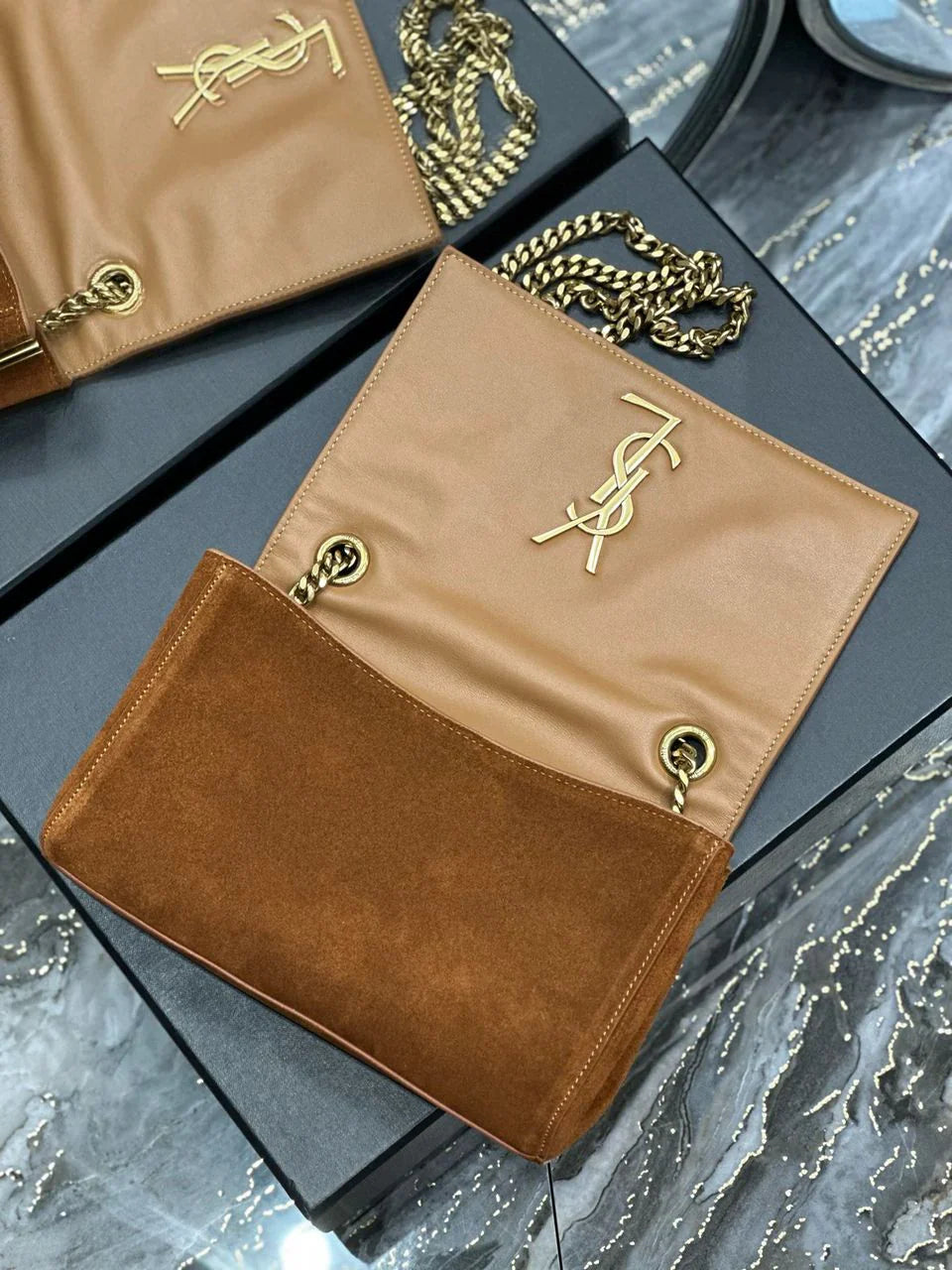 SL YSL Kate Suede