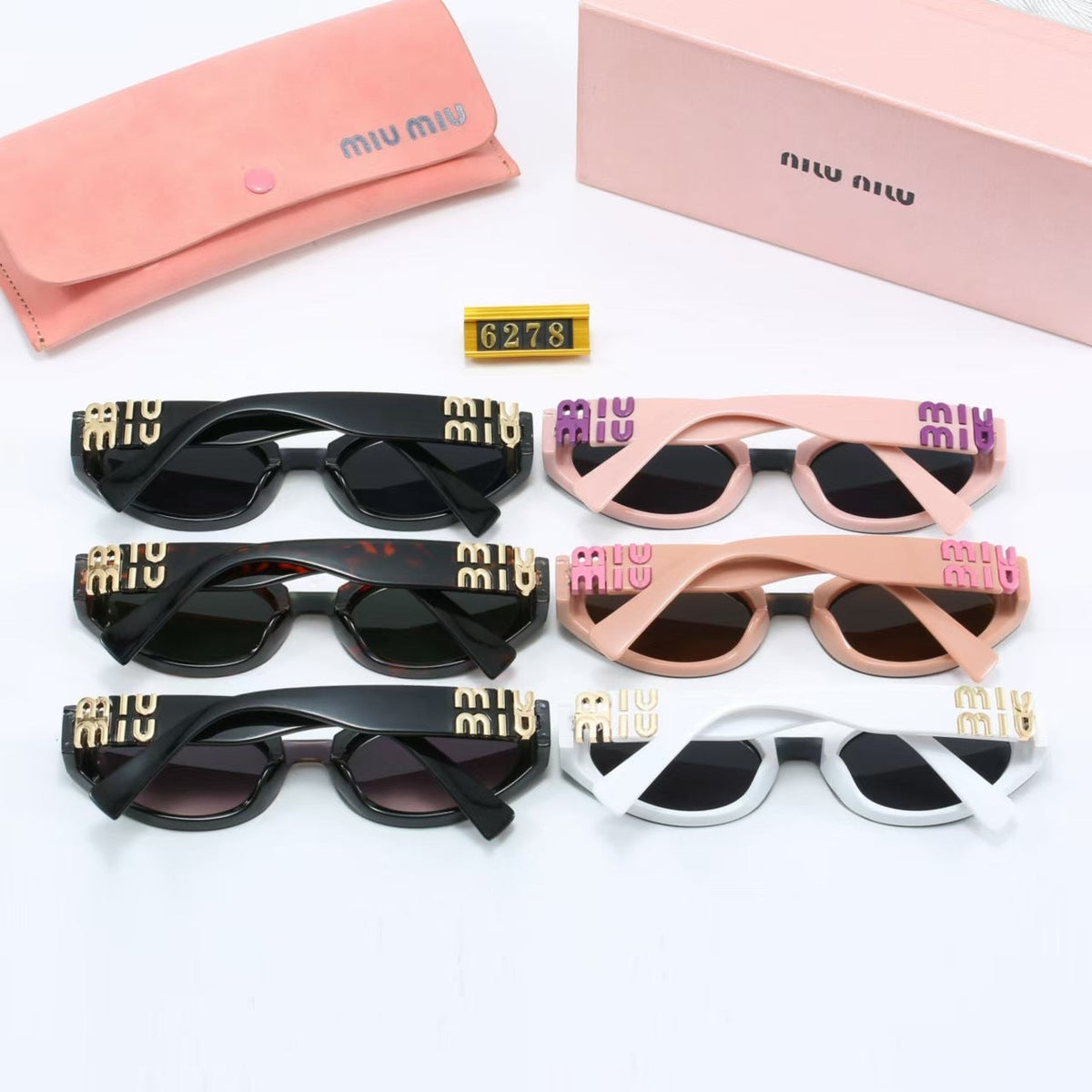 Women's Oval Cat Eye Polarized Sunglasses