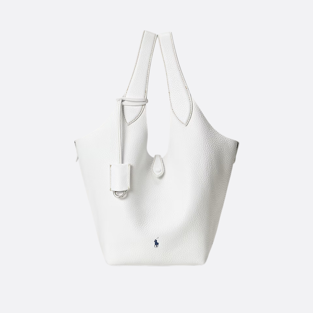 Women's Small Pebbled Leather Tote and Crossbody Bag