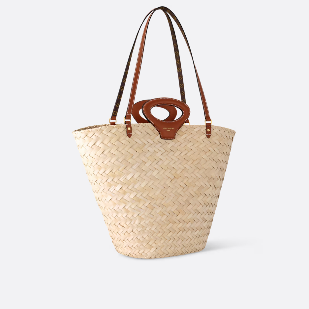 Women's Extra Large Woven Straw Beach Tote