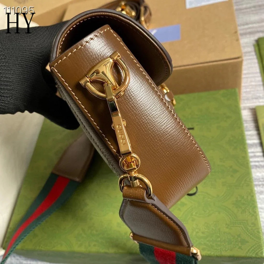 GC Horsebit Shoulder Bag
