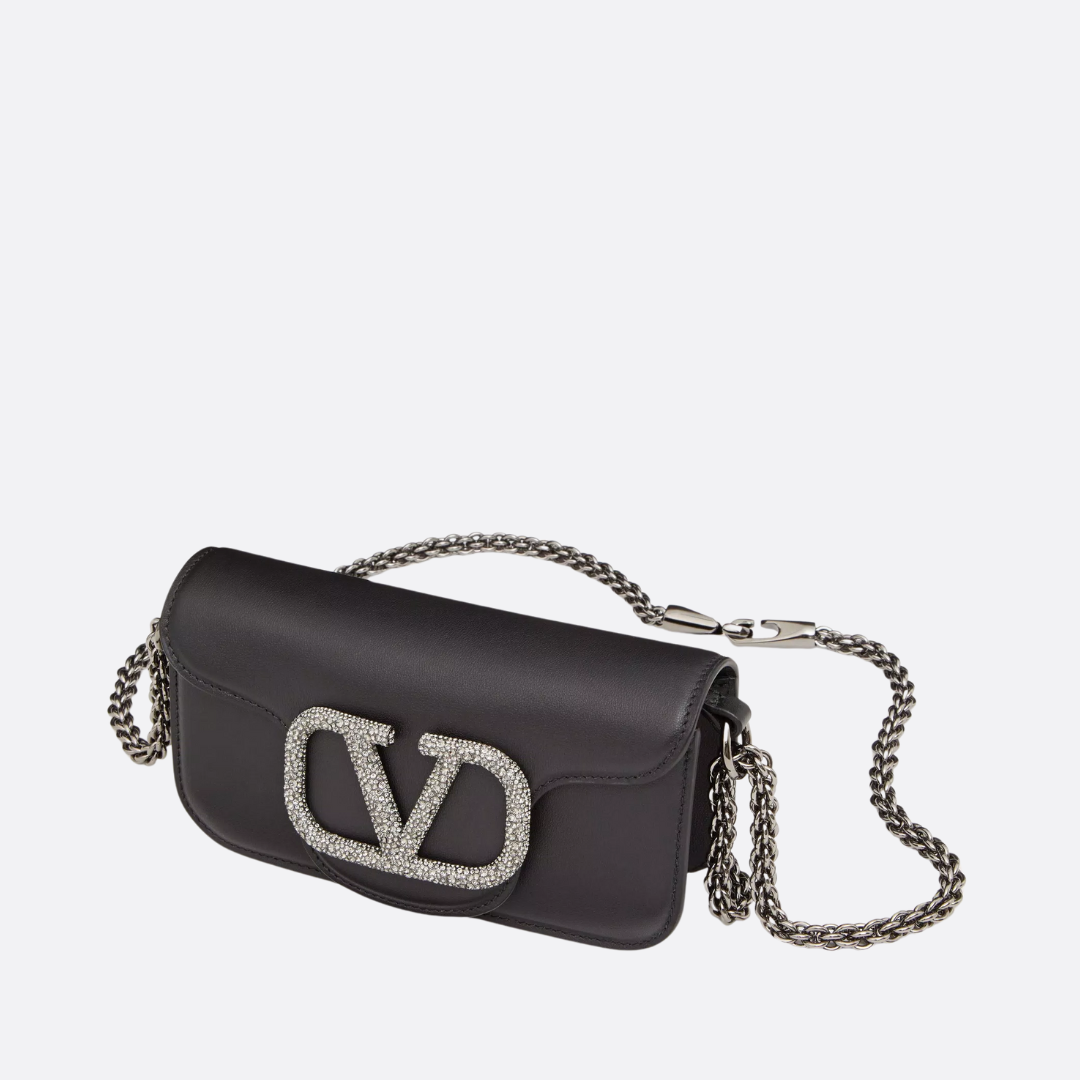 Women's Slim Shoulder Bag with Chain Strap