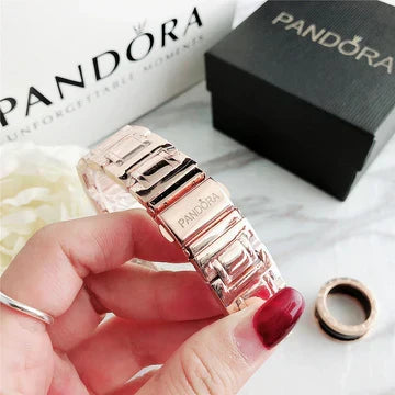 Women's Two-Tone Watch and Charm Bracelet Set II