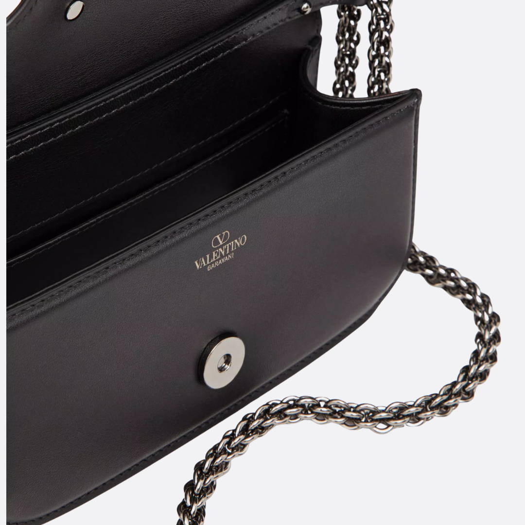 Women's Slim Shoulder Bag with Chain Strap