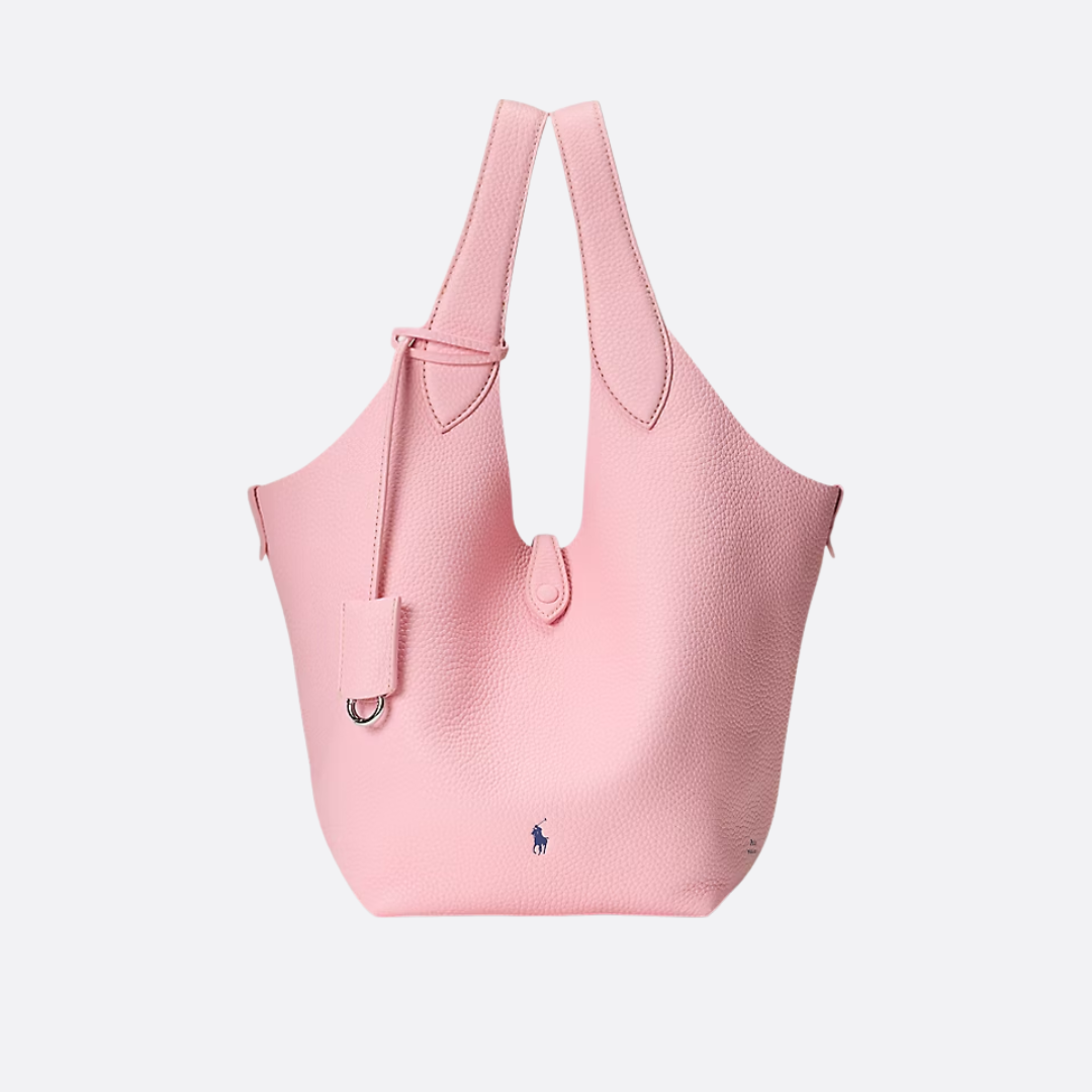 Women's Small Pebbled Leather Tote and Crossbody Bag