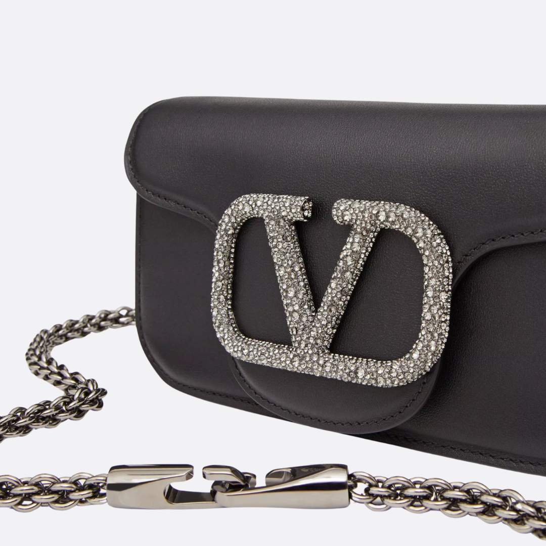 Women's Slim Shoulder Bag with Chain Strap