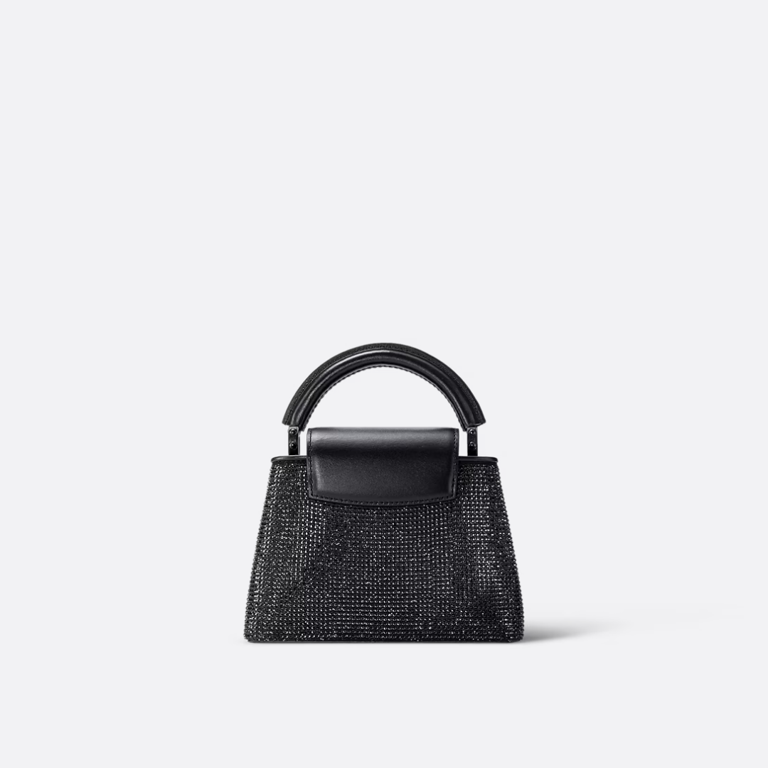 Women's Mini Crystal-Embellished Top Handle Bag