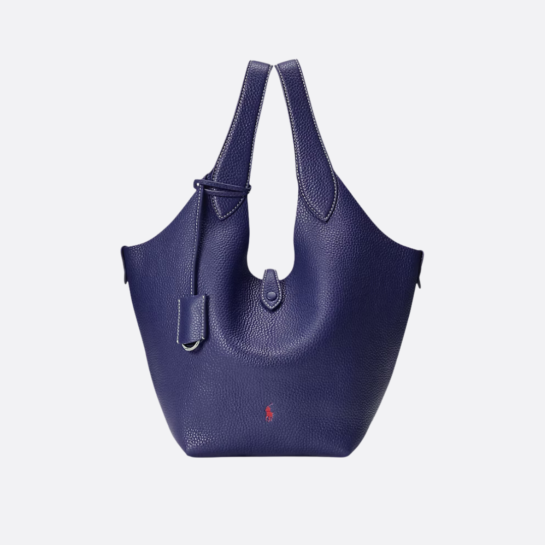 Women's Small Pebbled Leather Tote and Crossbody Bag