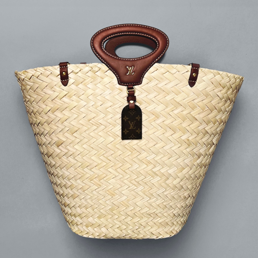 Women's Extra Large Woven Straw Beach Tote