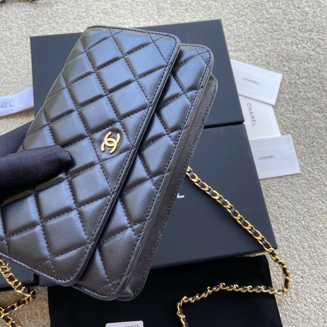 CC Classic WOC Lambskin Black