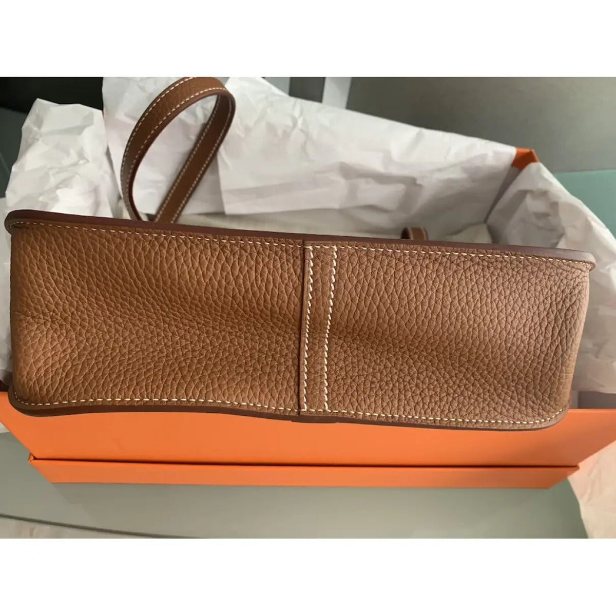 Women's Mini Smooth Leather Saddle-Flap Crossbody Bag